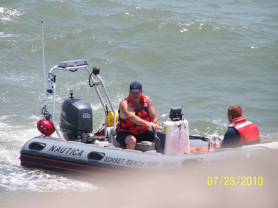 Sea Turtle Rescue at Sunset Beach Pier