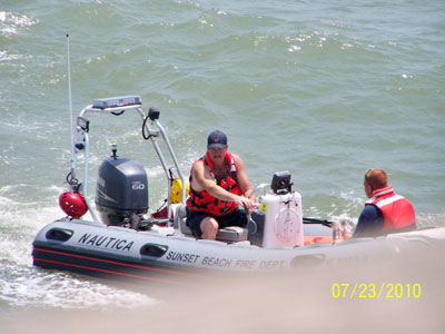 Sea Turtle Rescue at Sunset Beach Pier